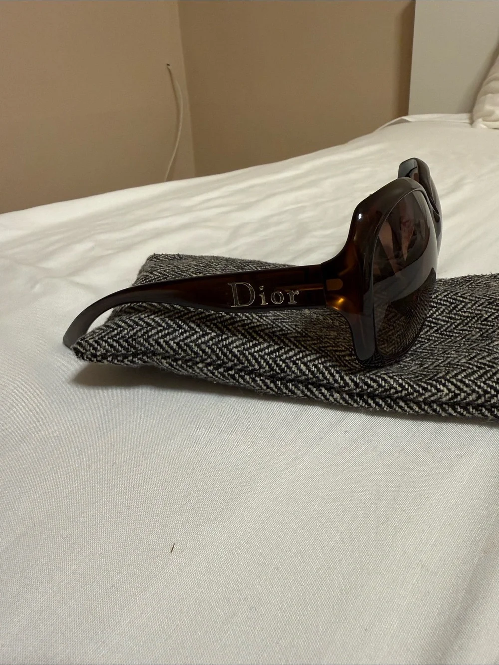 Dior Oversized Brown Gradient Sunglasses